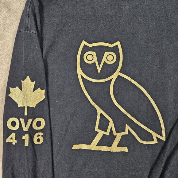 Octobers Very Own x Toronto Raptors 2014 Limited Edition OVO 416 Shirt Black - Picture 7 of 10
